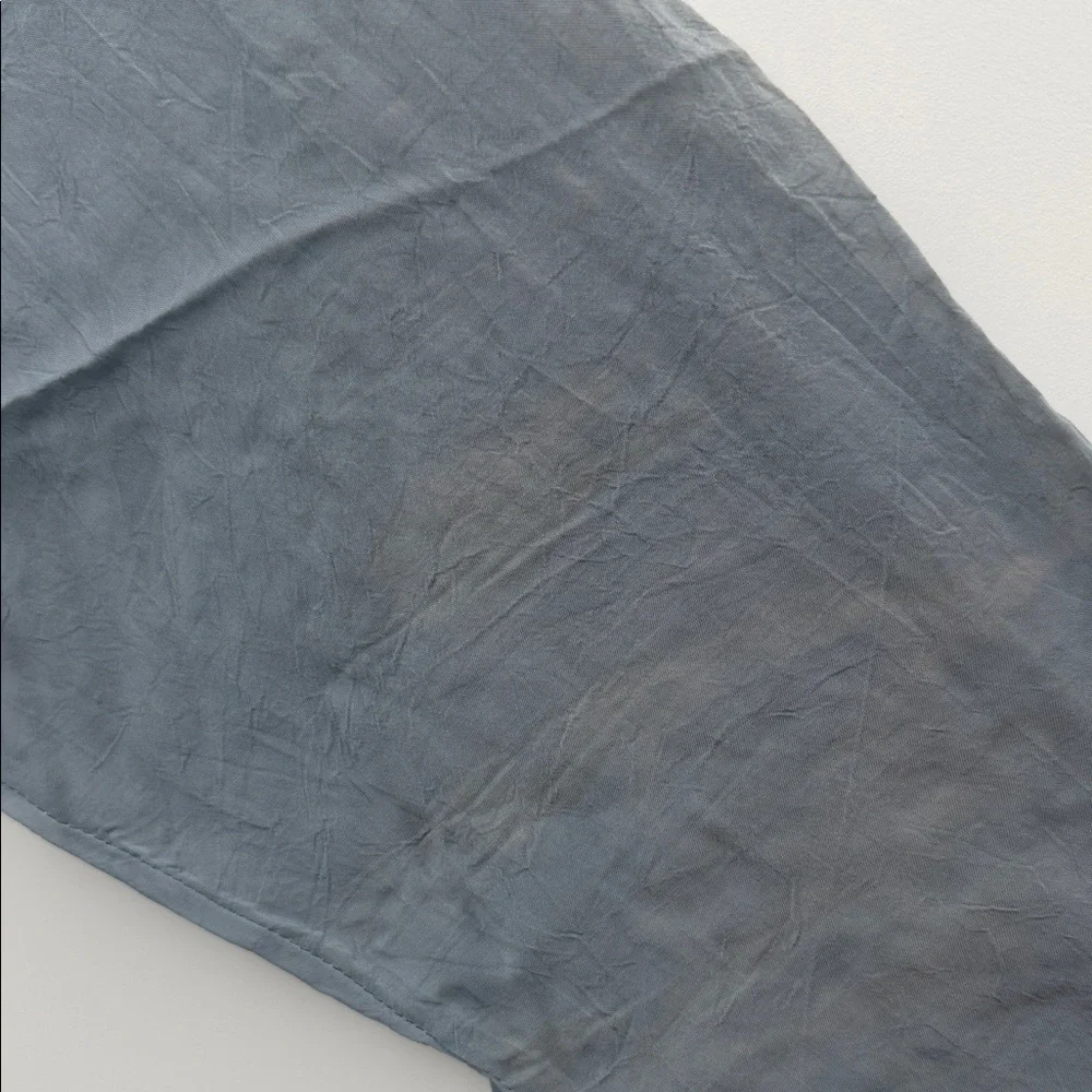 Johnny Was light Blue Tunic with Gold Embroidery. Size L - Picture 3 of 10